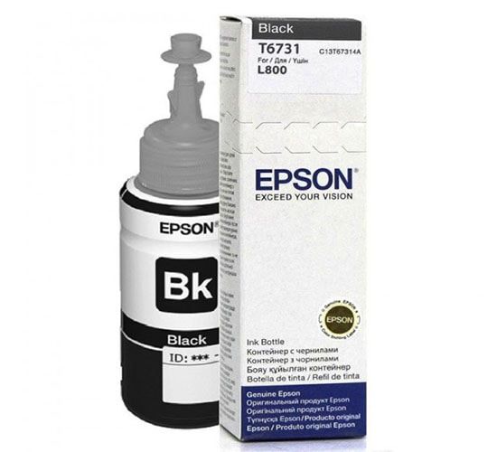 Hình ảnh chi tiết Mực in Epson T6731 (C13T673100) - Black - Ảnh số 1