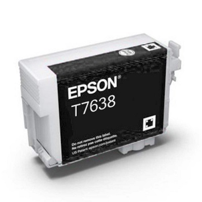 Hình ảnh chi tiết Mực in Epson T7638 (C13T763800) - Matte Black - Ảnh số 1