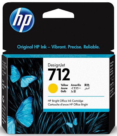 Hình ảnh chi tiết Mực in HP 712 (3ED69A) - Yellow - Ảnh số 1