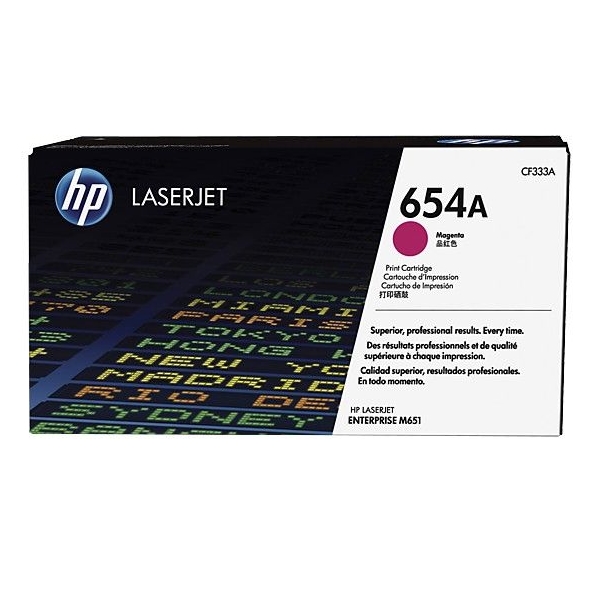 Hình ảnh chi tiết Mực in laser màu HP 654A Magenta CLJ M651 CF333A - Ảnh số 1