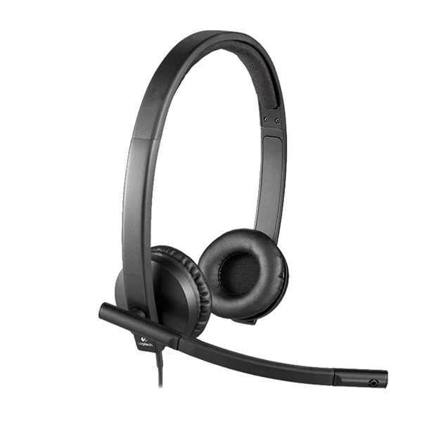Hình ảnh chi tiết Tai nghe có dây Logitech H570e, USB, Chống ồn - Ảnh số 1