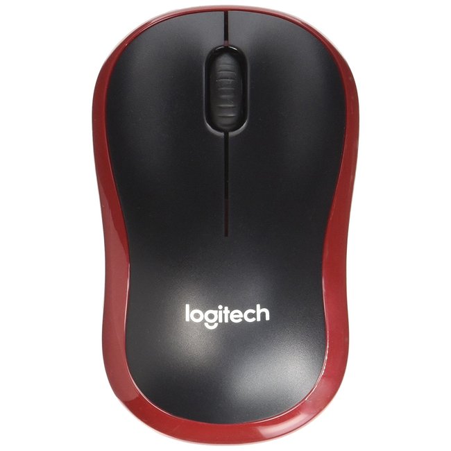 Hình ảnh chi tiết Chuột không dây Logitech M185 - Đỏ (910-002503) - Ảnh số 1