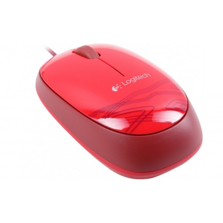 Hình ảnh chi tiết Chuột có dây Logitech M105 - Đỏ - Ảnh số 1