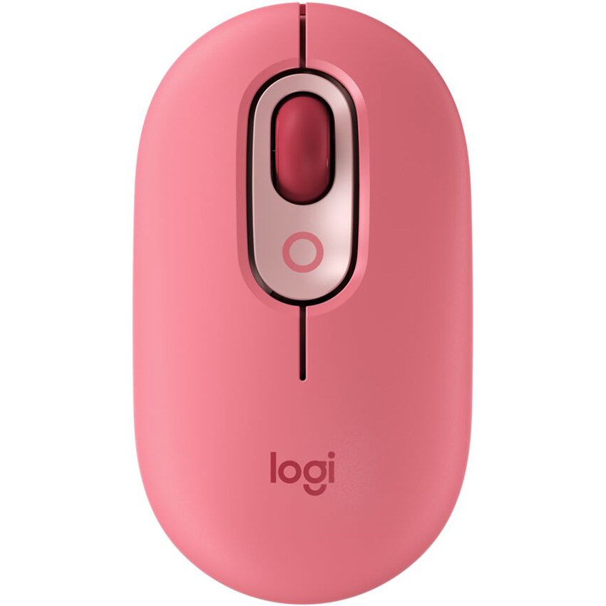 Hình ảnh chi tiết Chuột không dây Logitech POP Mouse - Hồng (910-006515) - Ảnh số 1