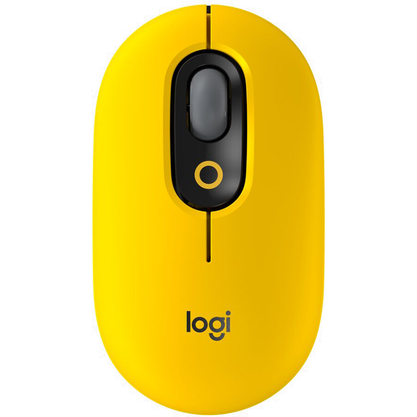 Hình ảnh chi tiết Chuột không dây Logitech POP Mouse - Vàng (910-006514) - Ảnh số 1