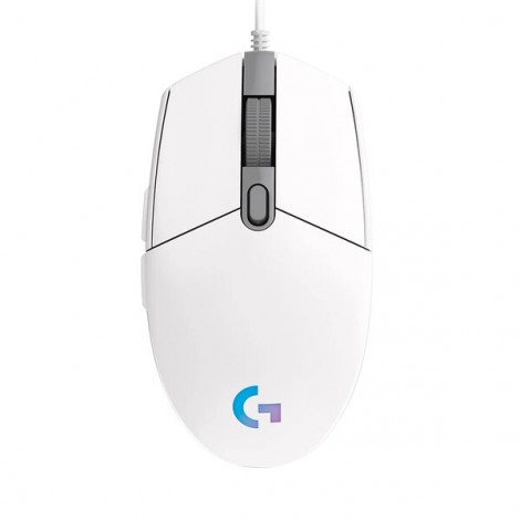 Hình ảnh chi tiết Chuột gaming Logitech G102 Lightsync - Trắng, 8000 DPI - Ảnh số 1