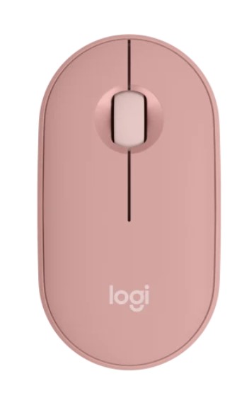 Hình ảnh chi tiết Chuột không dây Logitech Pebble 2 M350s Bluetooth - Hồng - Ảnh số 1