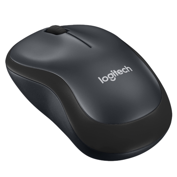 Hình ảnh chi tiết Chuột không dây Logitech M221 Silent - Xám (910-004882) - Ảnh số 1