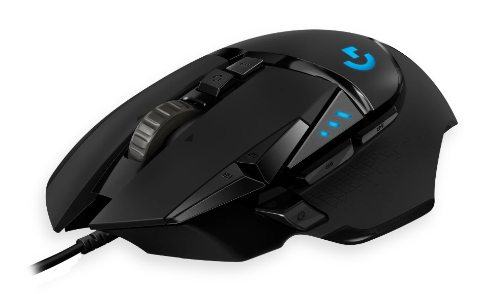 Hình ảnh chi tiết Chuột gaming Logitech G502 HERO - 25600 DPI, RGB - Ảnh số 1