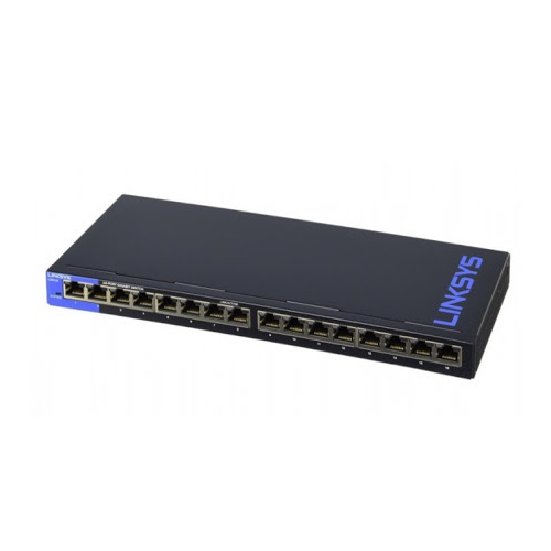 Hình ảnh chi tiết Switch Linksys LGS116 - 16 cổng Gigabit - Ảnh số 1