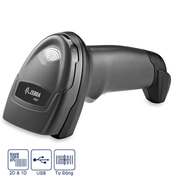Hình ảnh chi tiết Máy quét mã vạch Zebra DS2208 - 2D, Có dây USB - Ảnh số 1