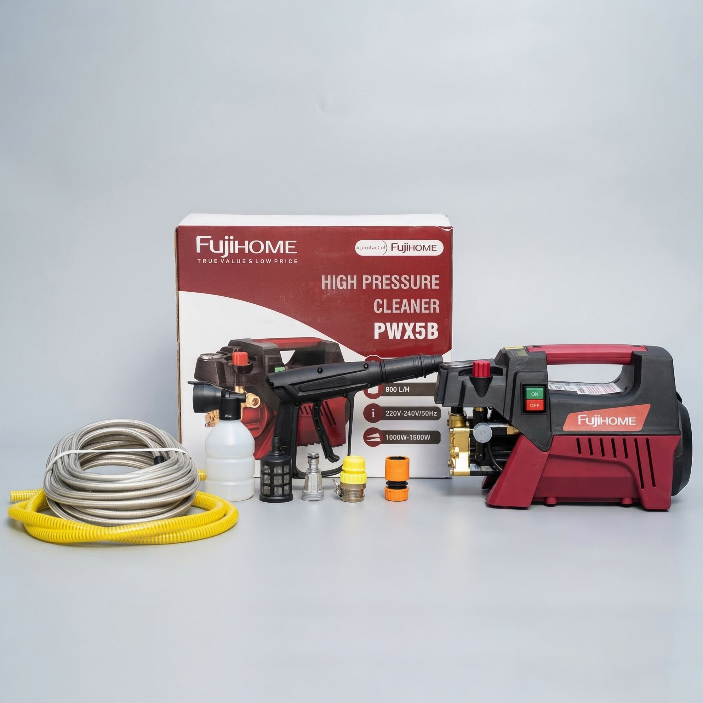 Hình ảnh chi tiết Máy rửa xe mô tơ cảm ứng từ  FujiHOME PWX5B - Ảnh số 7