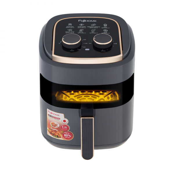 Hình ảnh chi tiết Nồi chiên không dầu Fujihome A5GG 5Lít - Dung tích 5L - Ảnh số 1