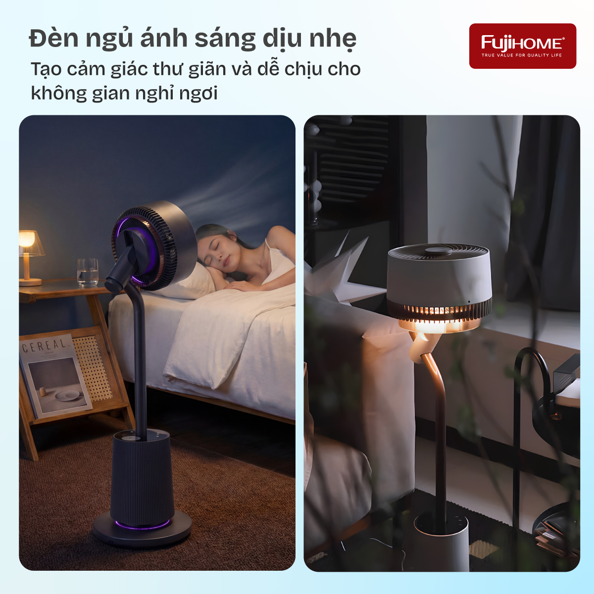 Hình ảnh chi tiết Quạt tuần hoàn không khí điều khiển bằng giọng nói Fujihome LUXURY CFR01PRO-VOICE - Ảnh số 15