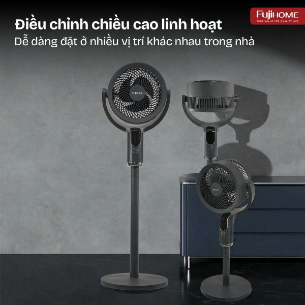 Hình ảnh chi tiết Quạt tuần hoàn không khí điều khiển bằng giọng nói Fujihome CFR04-VOICE - Ảnh số 13