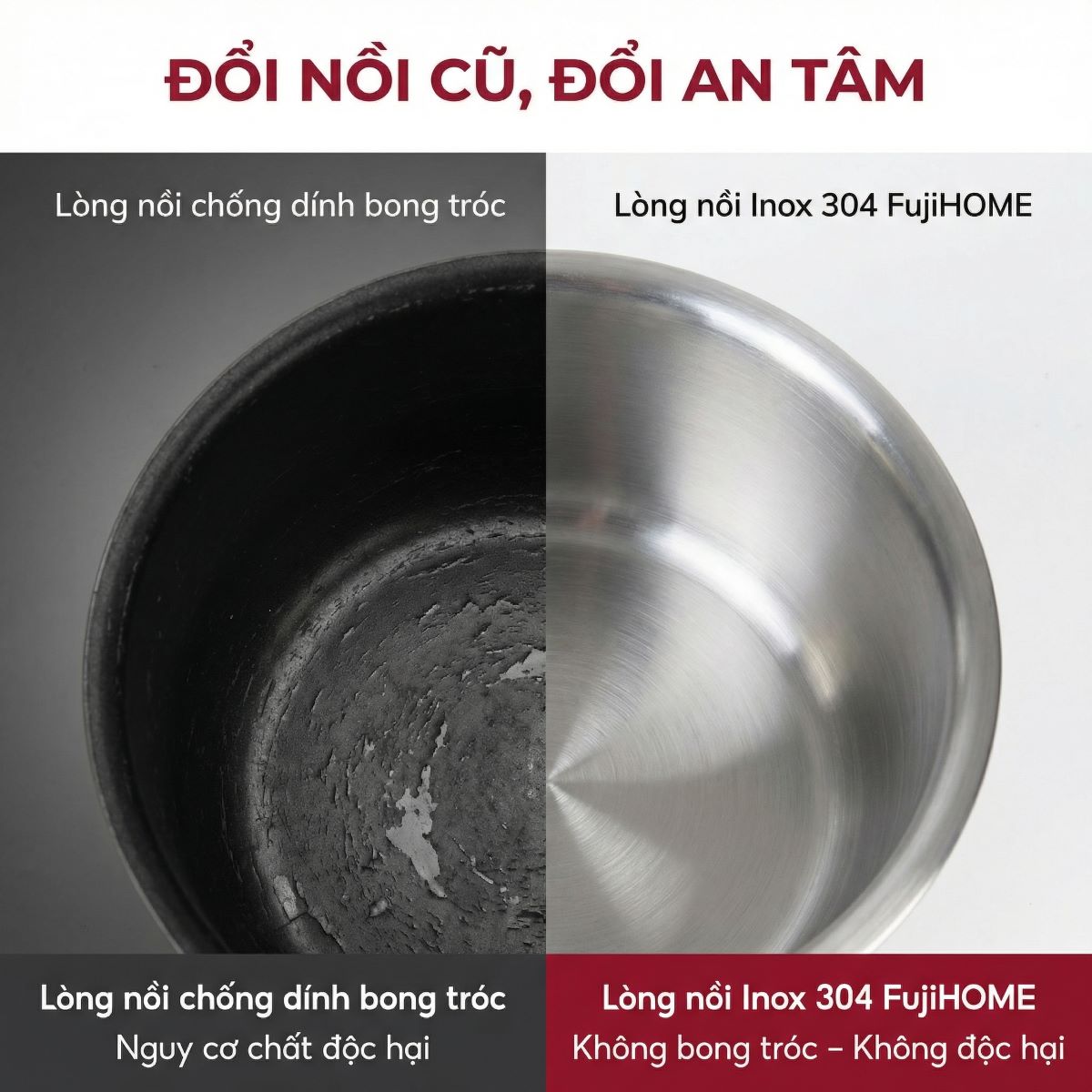 Hình ảnh chi tiết NỒI CƠM ĐIỆN FUJIHOME INOX LOWSUGAR RC10ALS - Ảnh số 20