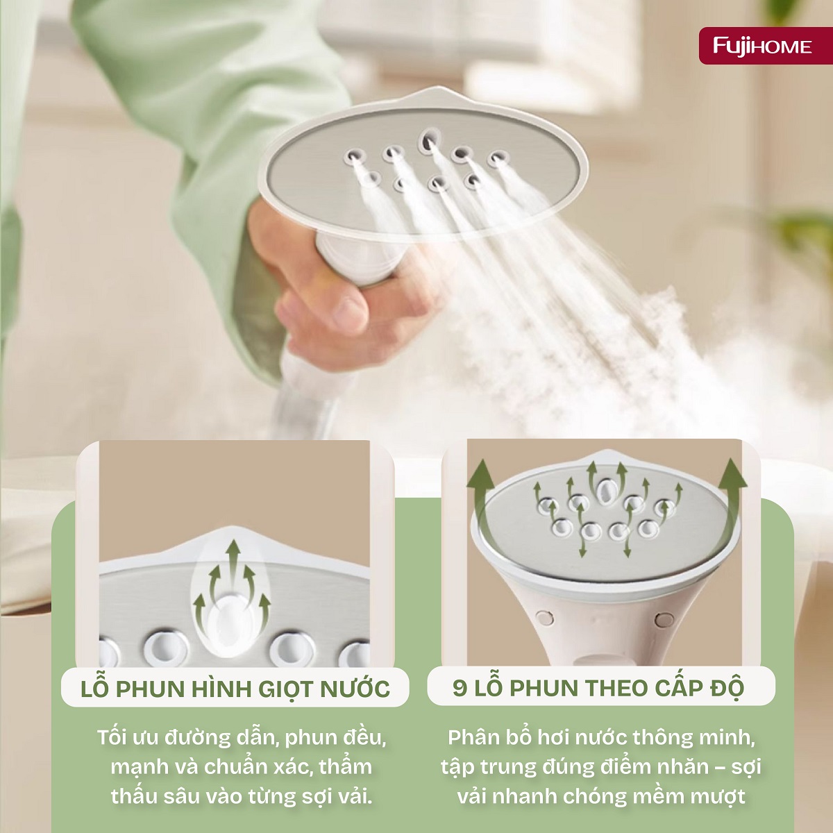 Hình ảnh chi tiết Bàn là cây hơi nước Fujihome SI18DBW - Ảnh số 17