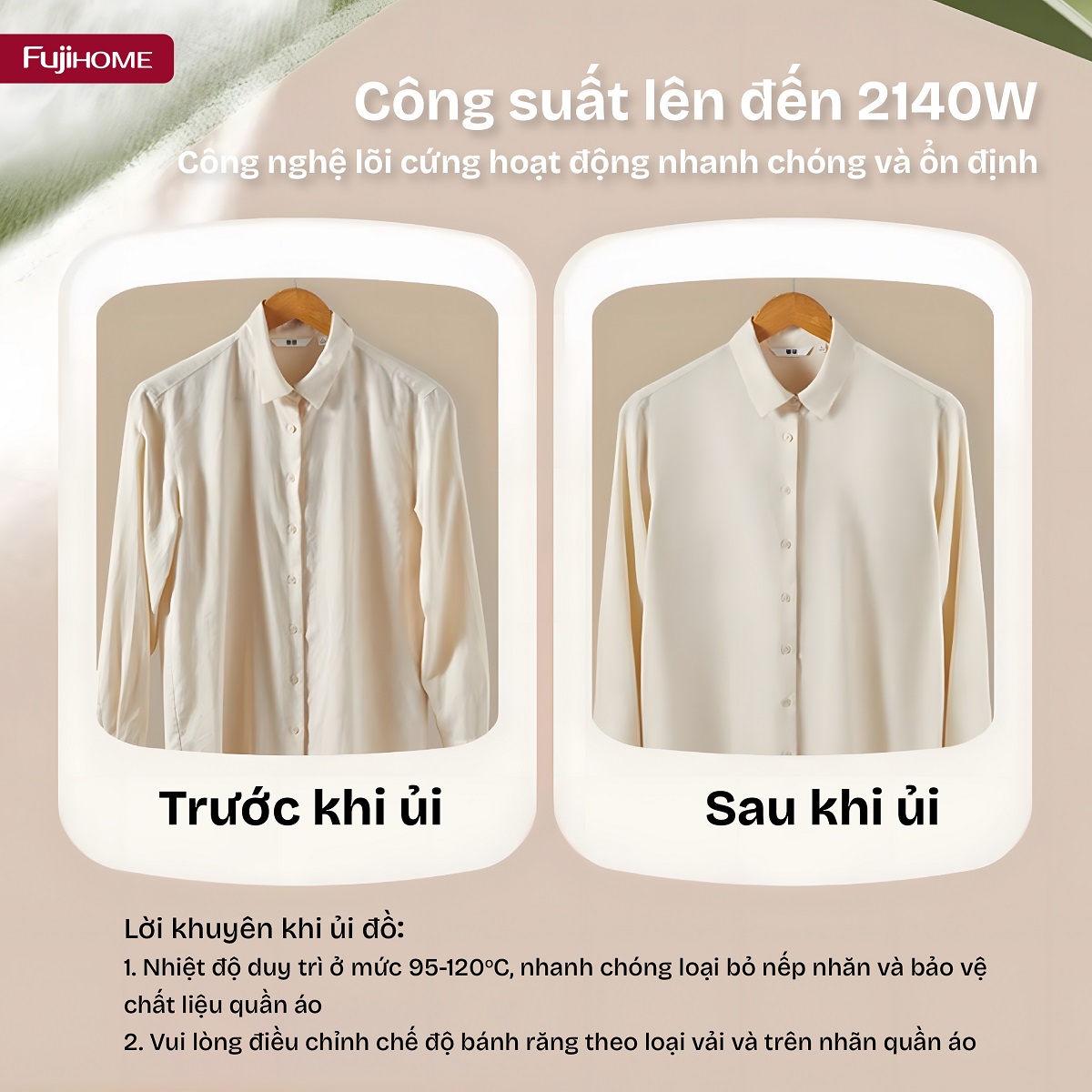 Hình ảnh chi tiết Bàn là cây hơi nước Fujihome SI18DBW - Ảnh số 20