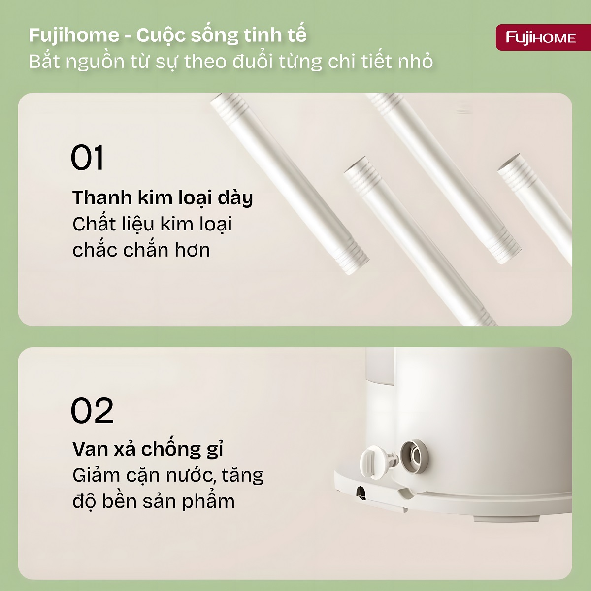 Hình ảnh chi tiết Bàn là cây hơi nước Fujihome SI18DBW - Ảnh số 24