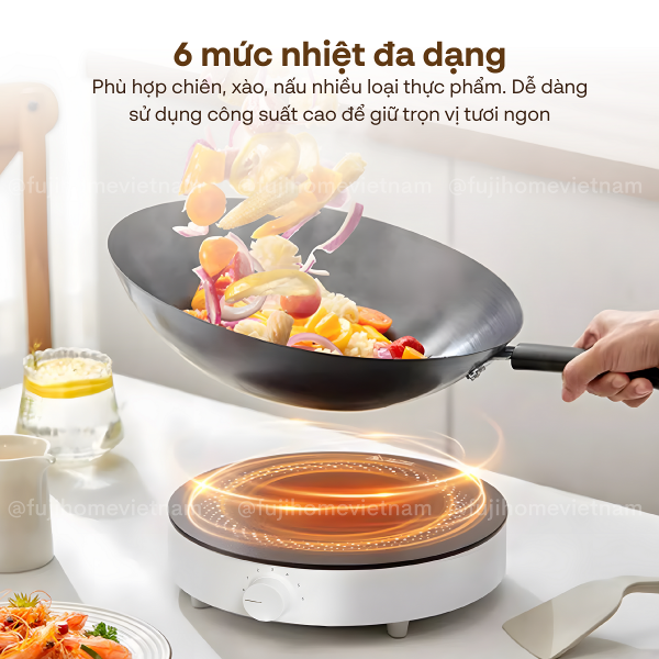 Hình ảnh chi tiết Bếp từ tròn đơn Fujihome IC-H02 - Ảnh số 2