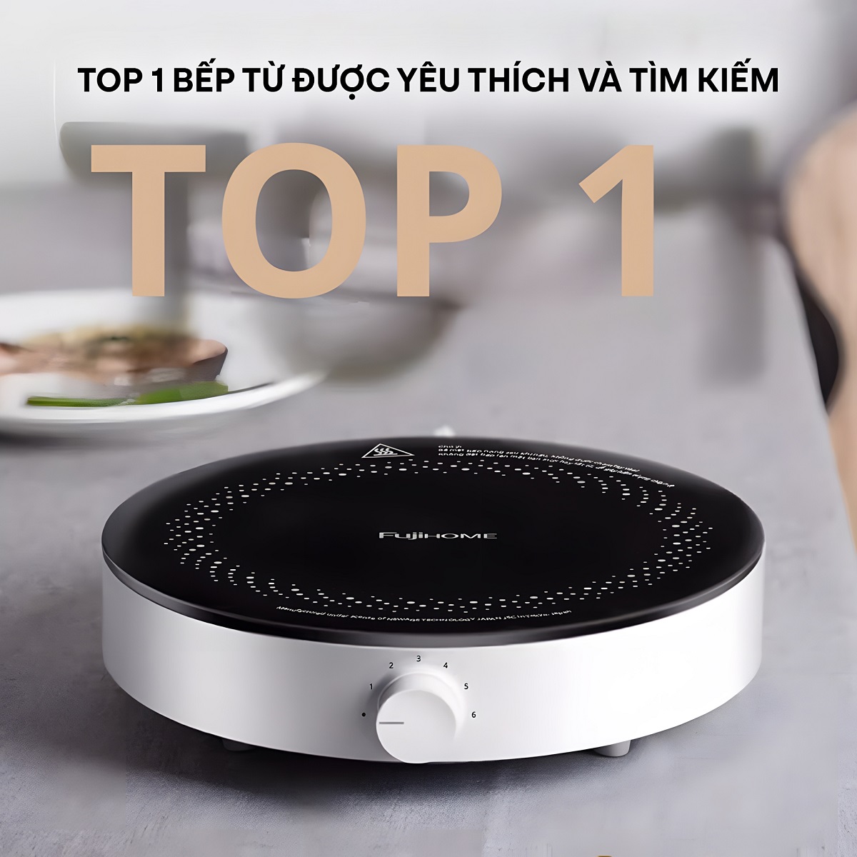 Hình ảnh chi tiết Bếp từ tròn đơn Fujihome IC-H02 - Ảnh số 16