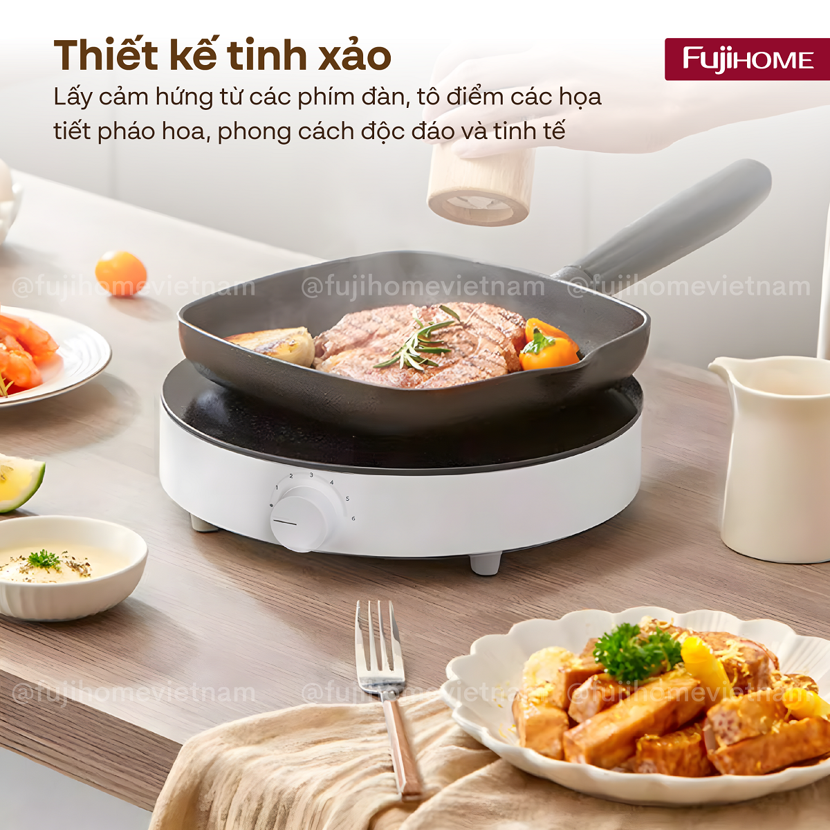 Hình ảnh chi tiết Bếp từ tròn đơn Fujihome IC-H02 - Ảnh số 22