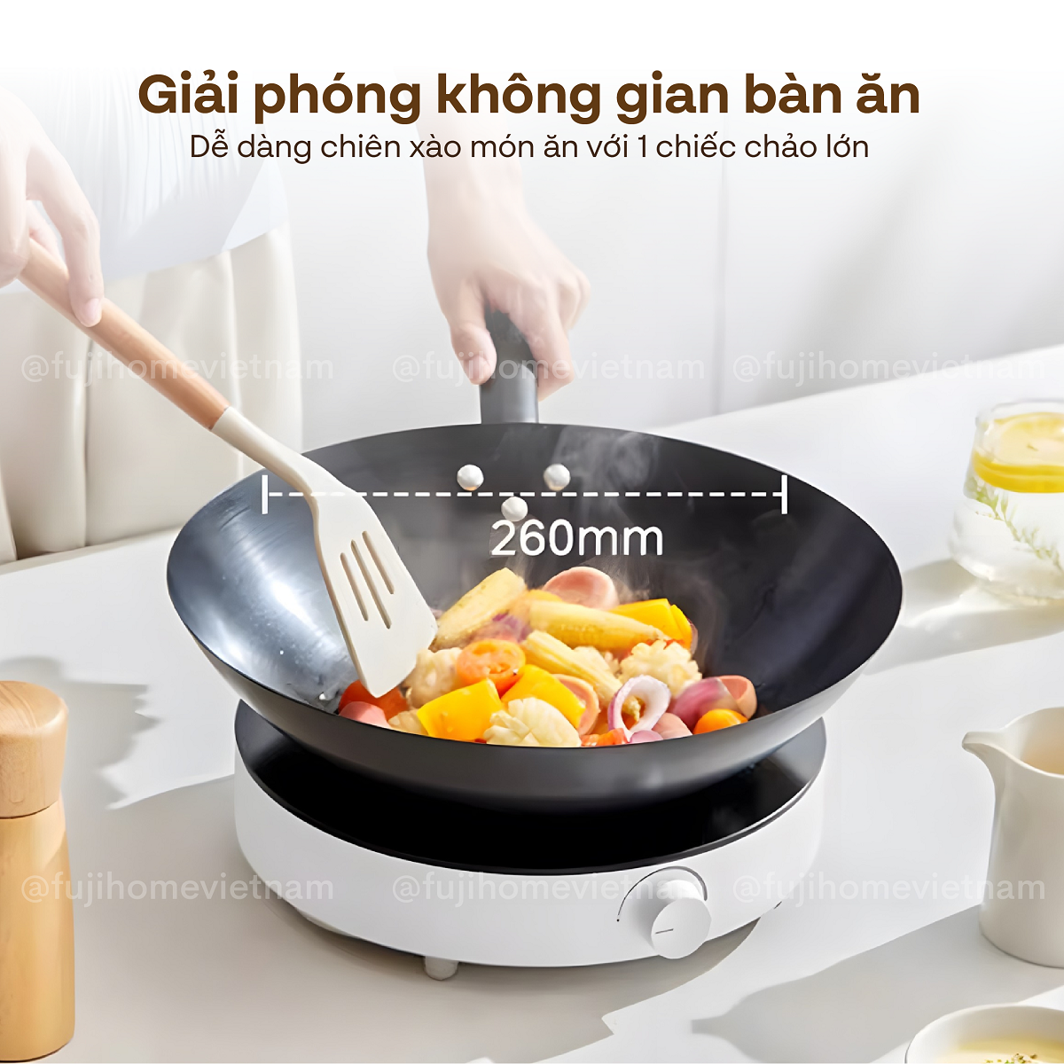 Hình ảnh chi tiết Bếp từ tròn đơn Fujihome IC-H02 - Ảnh số 23