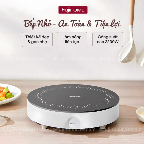 Hình ảnh chi tiết Bếp từ tròn đơn Fujihome IC-H02 - Ảnh số 4