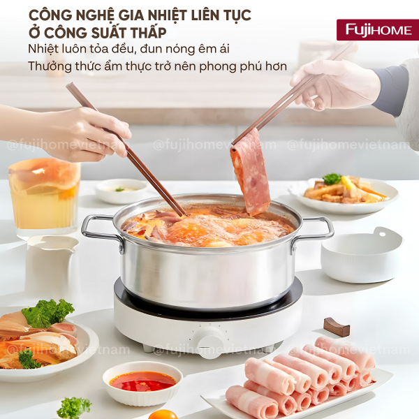 Hình ảnh chi tiết Bếp từ tròn đơn Fujihome IC-H02 - Ảnh số 6