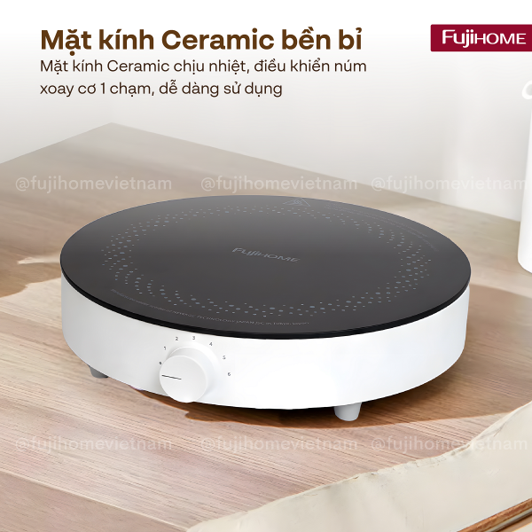 Hình ảnh chi tiết Bếp từ tròn đơn Fujihome IC-H02 - Ảnh số 10