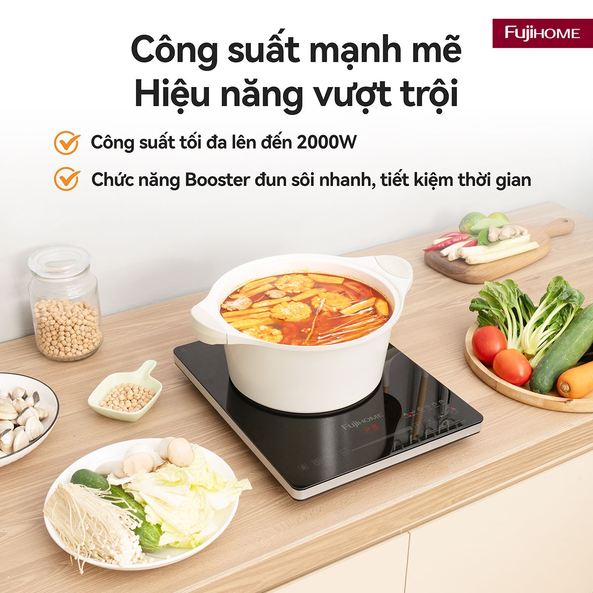 Hình ảnh chi tiết Bếp điện từ đơn Fujihome IC1391 - Ảnh số 20