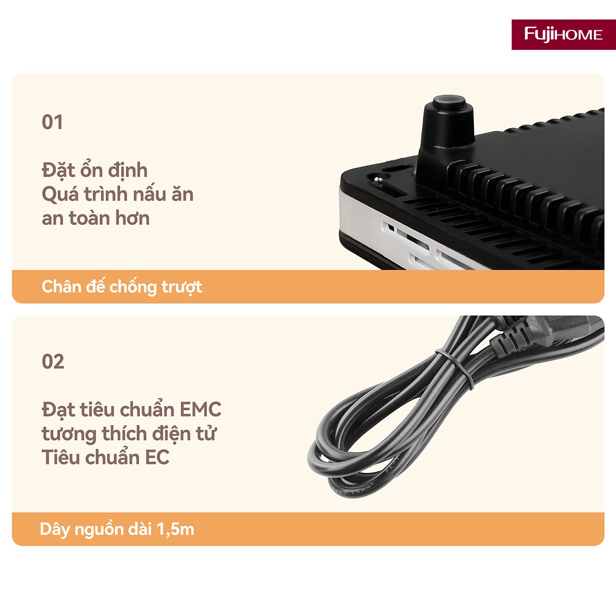 Hình ảnh chi tiết Bếp điện từ đơn Fujihome IC1391 - Ảnh số 26