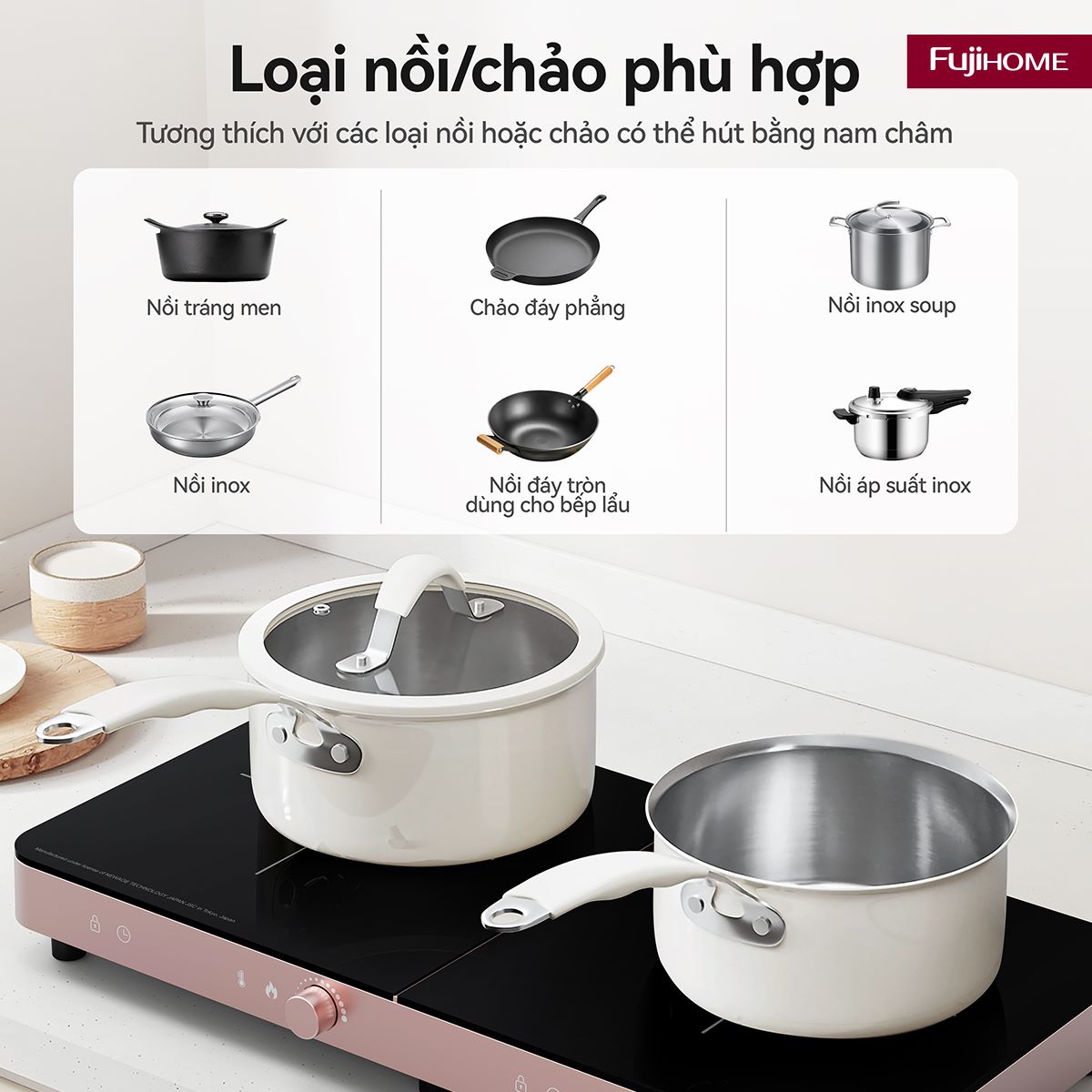 Hình ảnh chi tiết Bếp Từ Đôi Fujihome IC2602P - Ảnh số 20