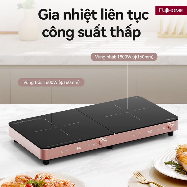 Hình ảnh chi tiết Bếp Từ Đôi Fujihome IC2602P - Ảnh số 5