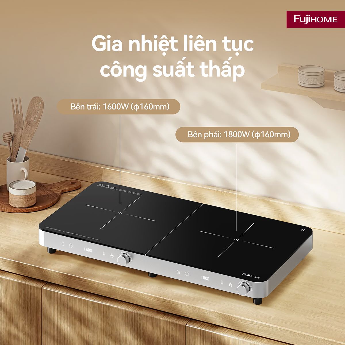 Hình ảnh chi tiết Bếp Từ Đôi Fujihome IC2602S - Ảnh số 18