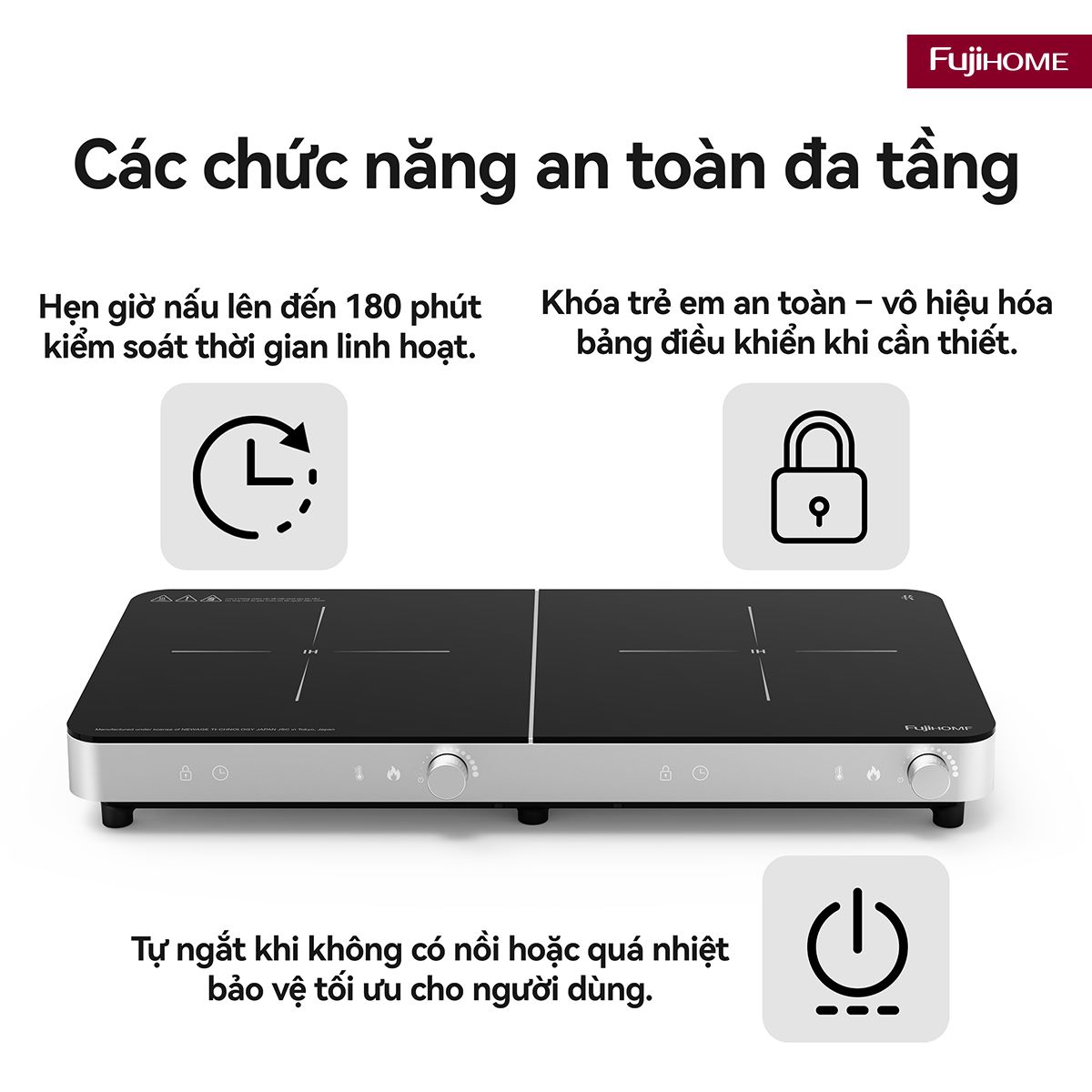 Hình ảnh chi tiết Bếp Từ Đôi Fujihome IC2602S - Ảnh số 21