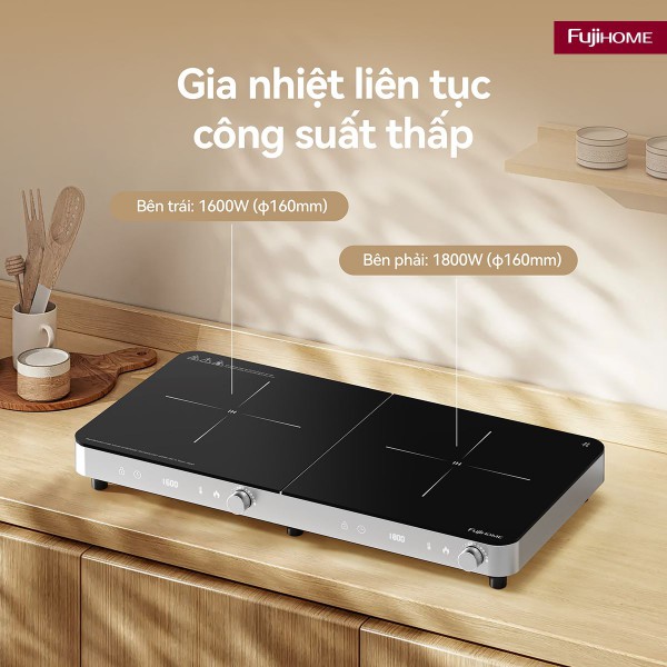 Hình ảnh chi tiết Bếp Từ Đôi Fujihome IC2602S - Ảnh số 5
