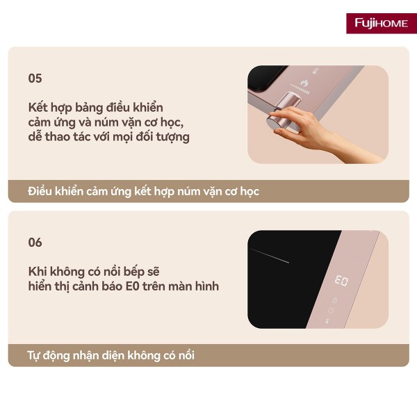 Hình ảnh chi tiết Bếp Từ Đơn Fujihome IC1207P - Ảnh số 12