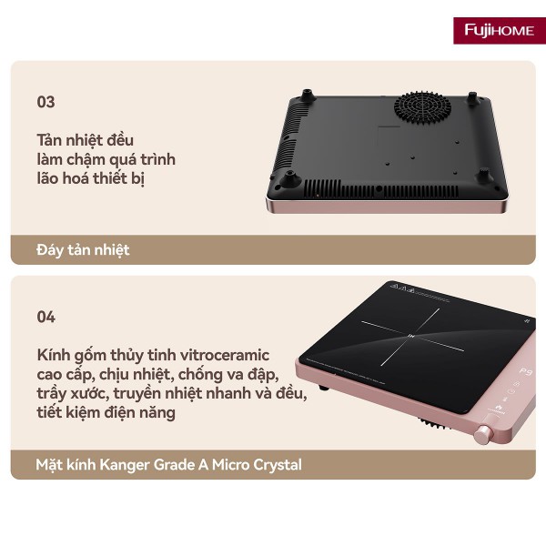 Hình ảnh chi tiết Bếp Từ Đơn Fujihome IC1207P - Ảnh số 13