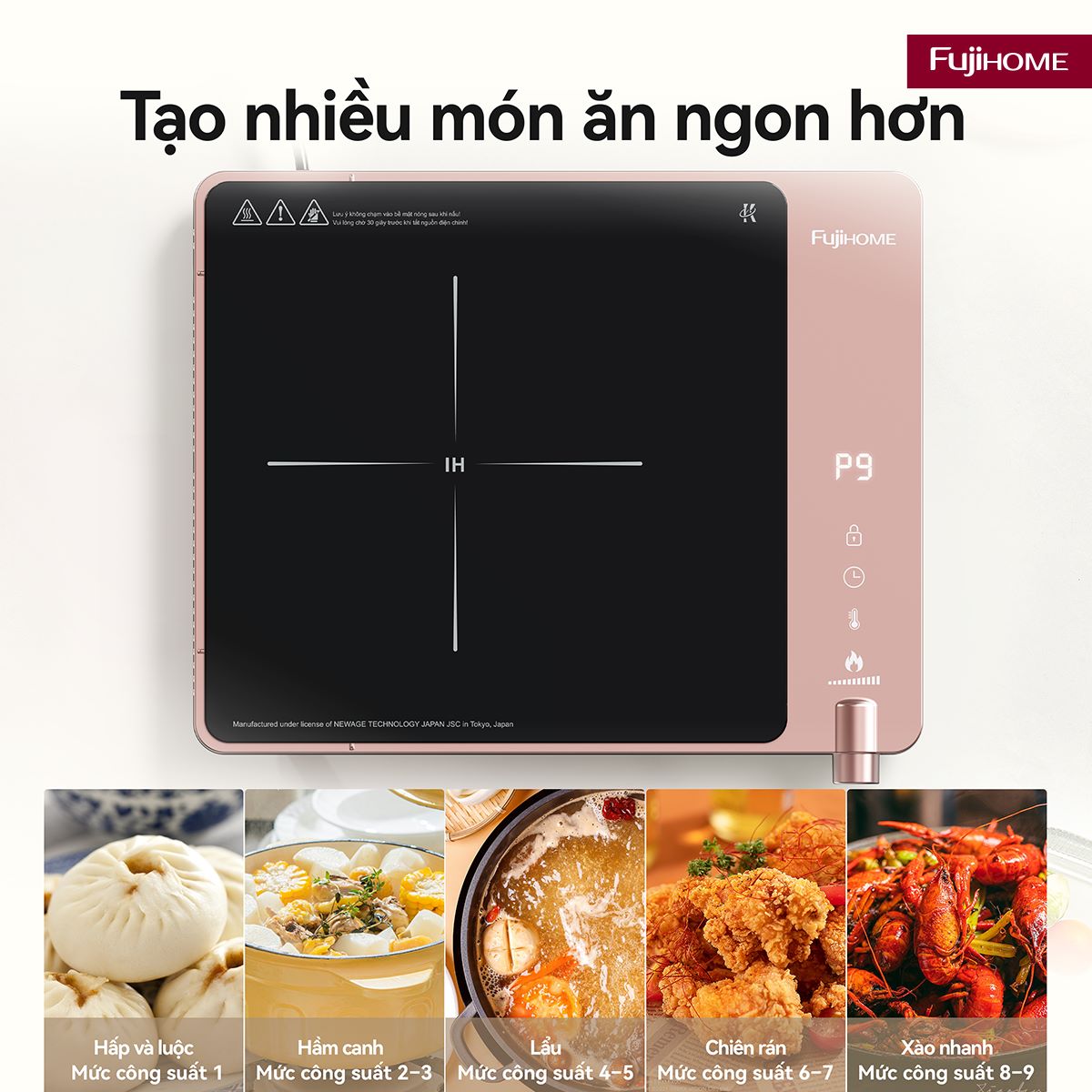 Hình ảnh chi tiết Bếp Từ Đơn Fujihome IC1207P - Ảnh số 20