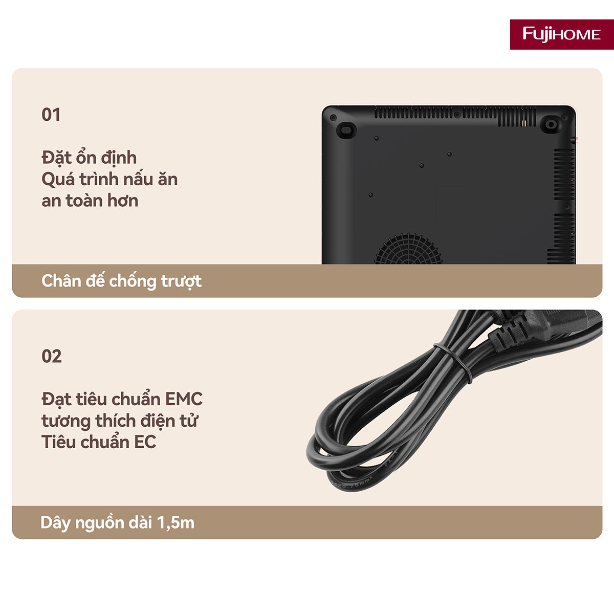 Hình ảnh chi tiết Bếp Từ Đơn Fujihome IC1207P - Ảnh số 21