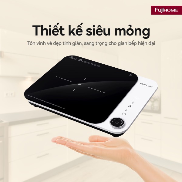 Hình ảnh chi tiết Bếp Từ Đơn Fujihome IC1901W - Ảnh số 15