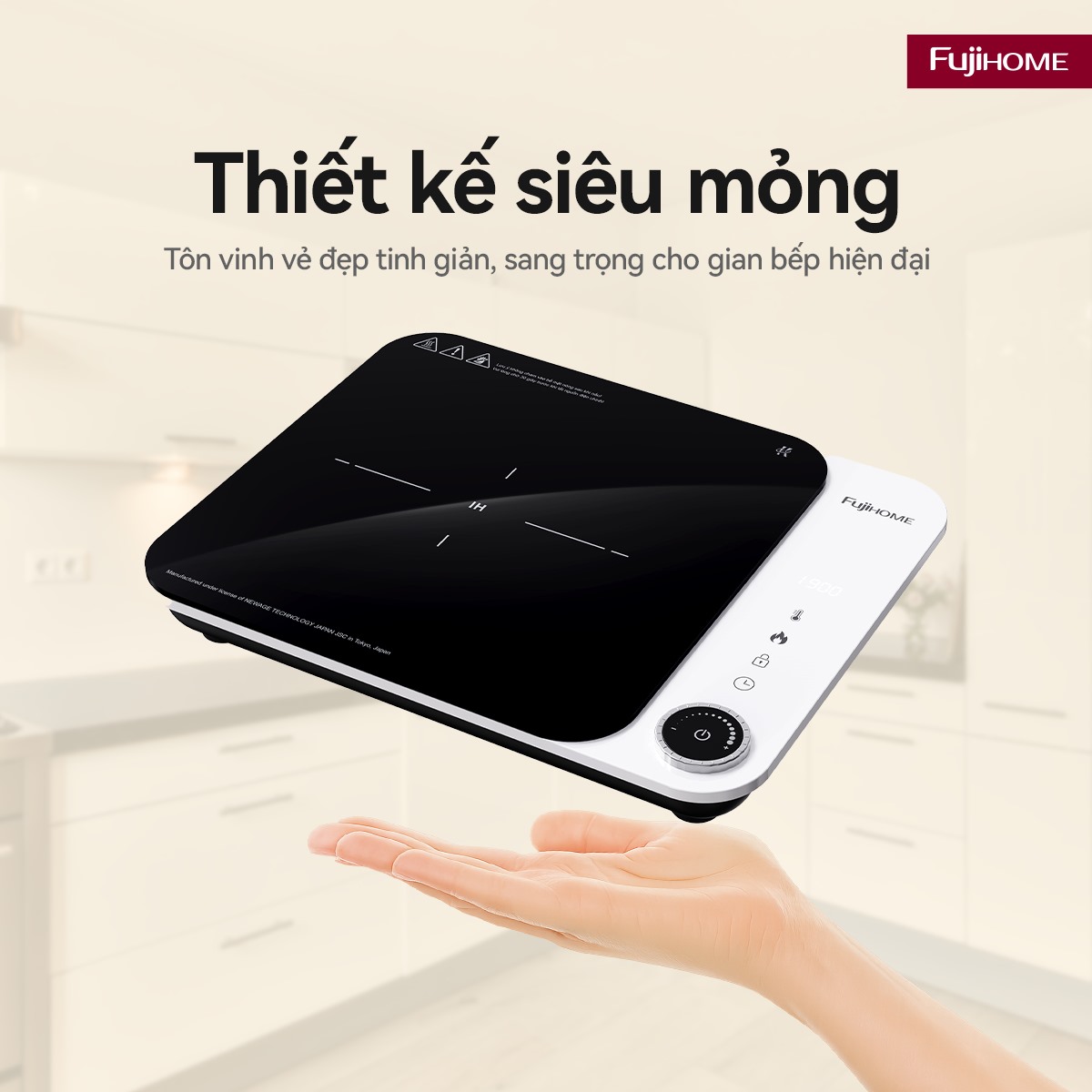 Hình ảnh chi tiết Bếp Từ Đơn Fujihome IC1901W - Ảnh số 16