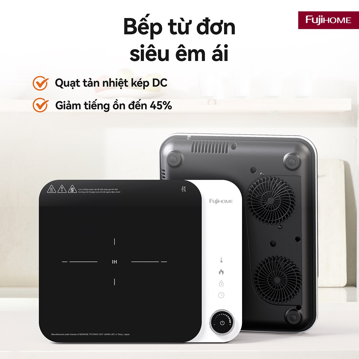 Hình ảnh chi tiết Bếp Từ Đơn Fujihome IC1901W - Ảnh số 21