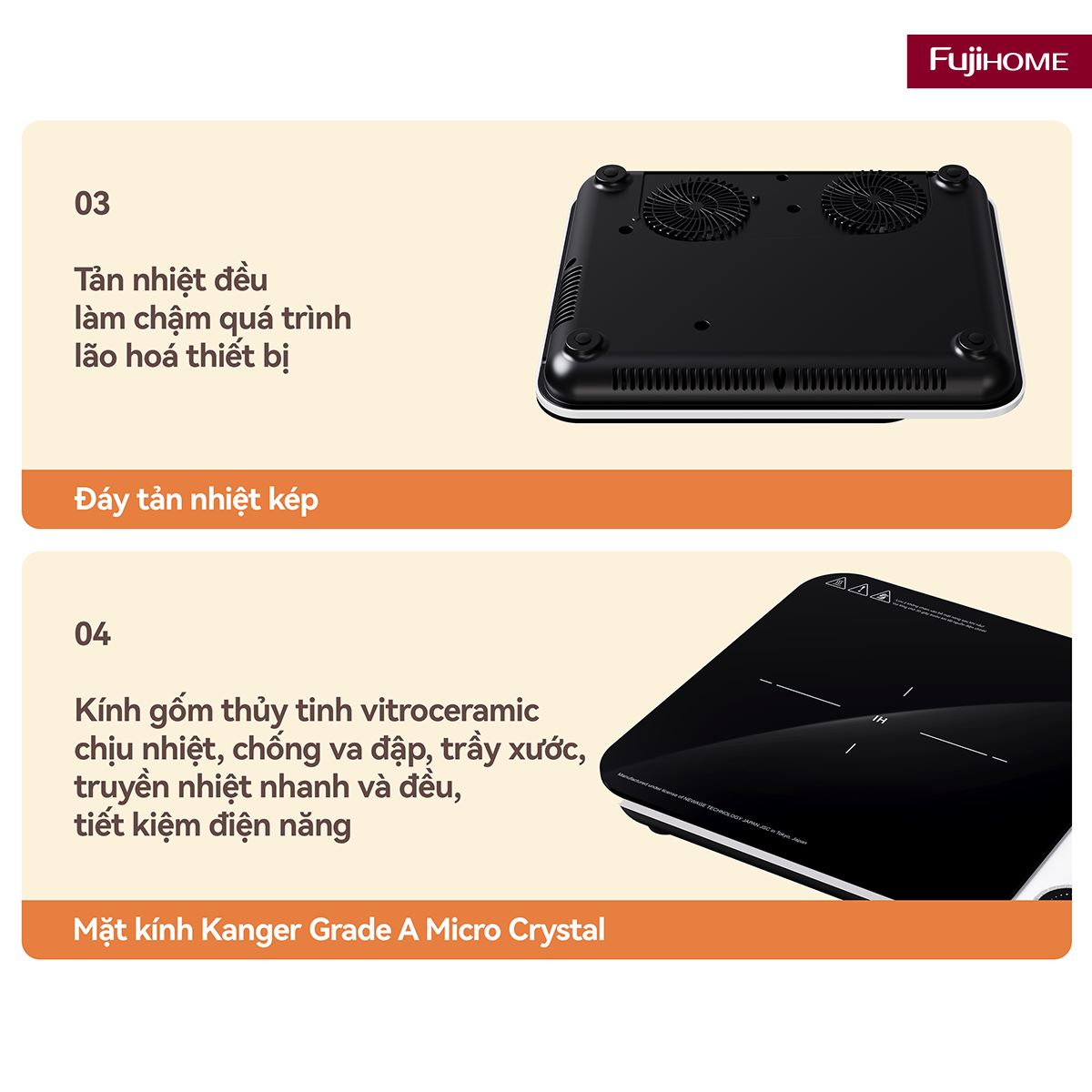 Hình ảnh chi tiết Bếp Từ Đơn Fujihome IC1901W - Ảnh số 26