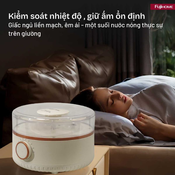 Hình ảnh chi tiết Chăn Điện Sưởi ấm bằng nước nóng Fujihome HB1820M - Ảnh số 17