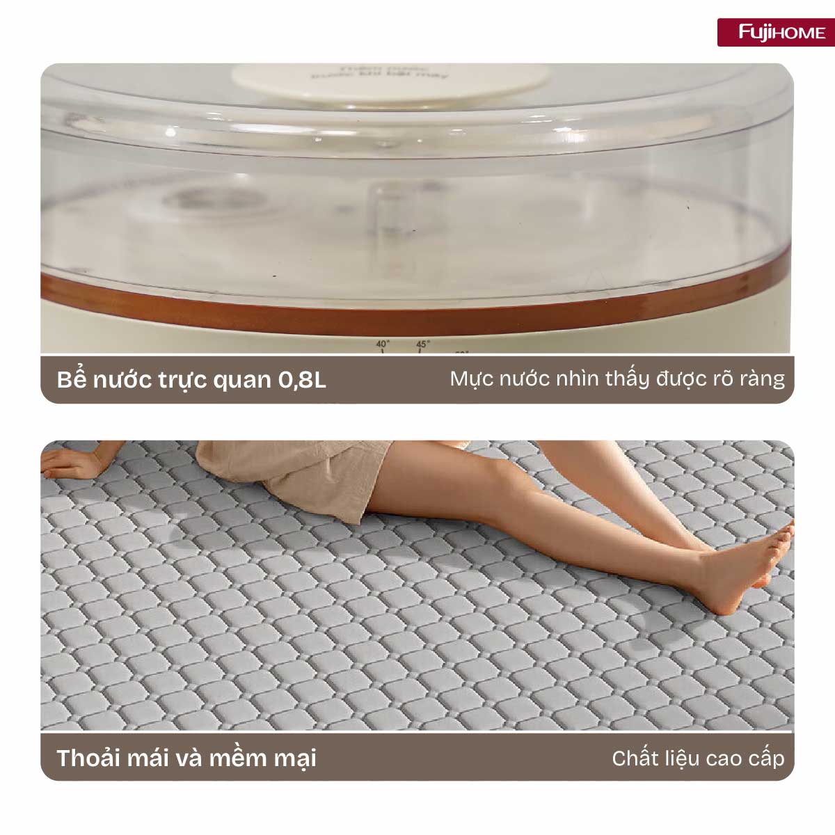 Hình ảnh chi tiết Chăn Điện Sưởi ấm bằng nước nóng Fujihome HB1820M - Ảnh số 26