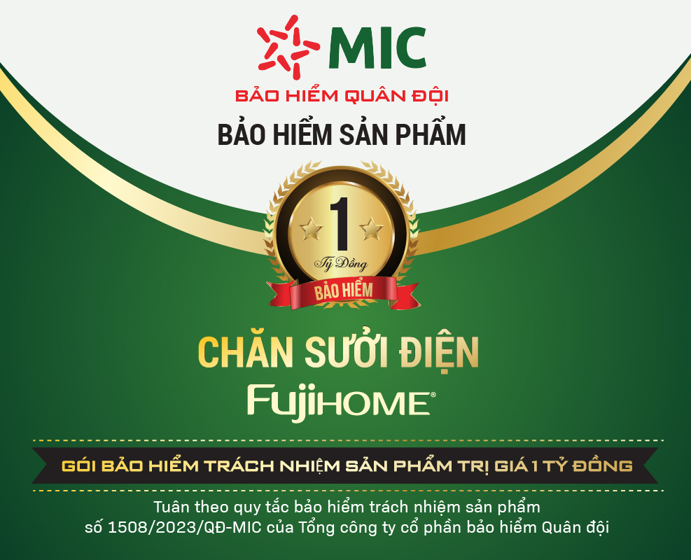 Hình ảnh chi tiết Chăn Điện Sưởi ấm bằng nước nóng Fujihome HB1820M - Ảnh số 34