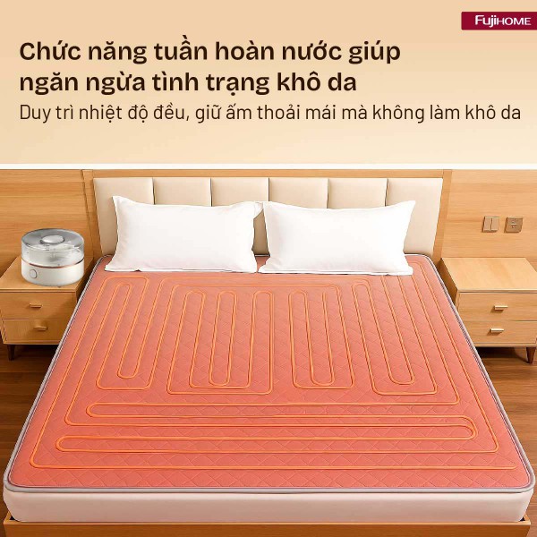 Hình ảnh chi tiết Chăn Điện Sưởi ấm bằng nước nóng Fujihome HB1820M - Ảnh số 8