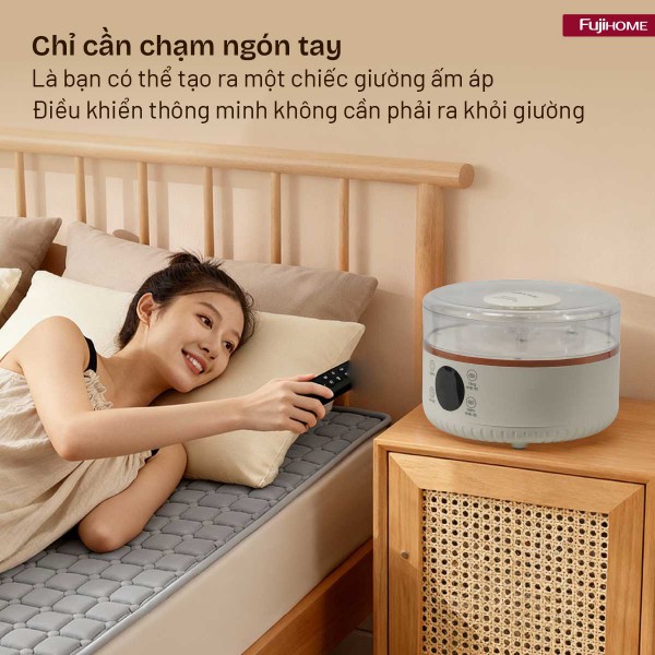 Hình ảnh chi tiết Chăn Điện Sưởi ấm bằng nước nóng Fujihome HB1820E - Ảnh số 12